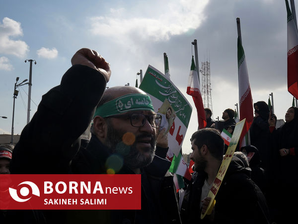 راهپیمایی ۲۲ بهمن تهران -۱
