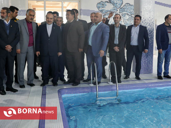 افتتاح مجموعه ورزشی شهید خوراکیان