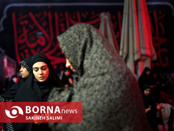 حال و هوای شب چهارم محرم در میدان تجریش