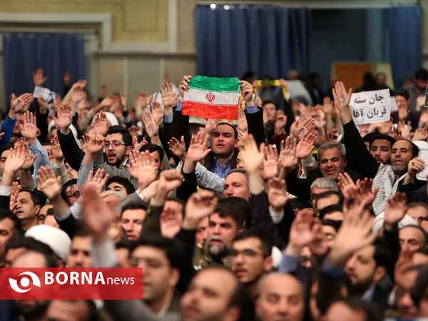 دیدار هزاران نفر از مردم استان آذربایجان شرقی با رهبر انقلاب