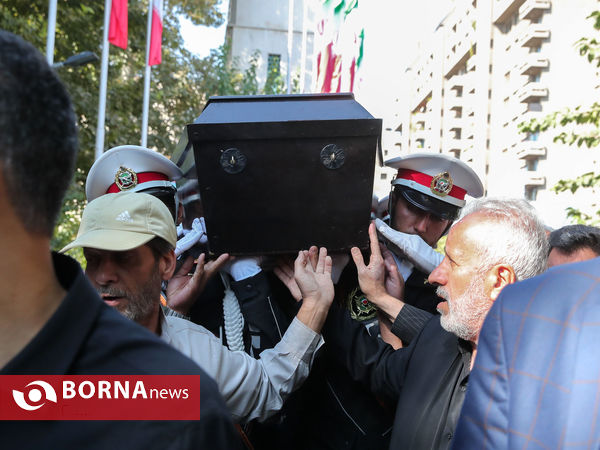 تشییع پیکر جعفر کاشانی پیشکسوت فوتبال
