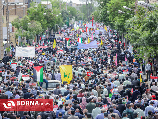 راهپیمایی روز قدس - اراک
