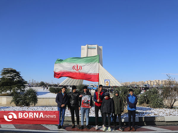 راهپیمایی۲۲ بهمن در تهران -۳