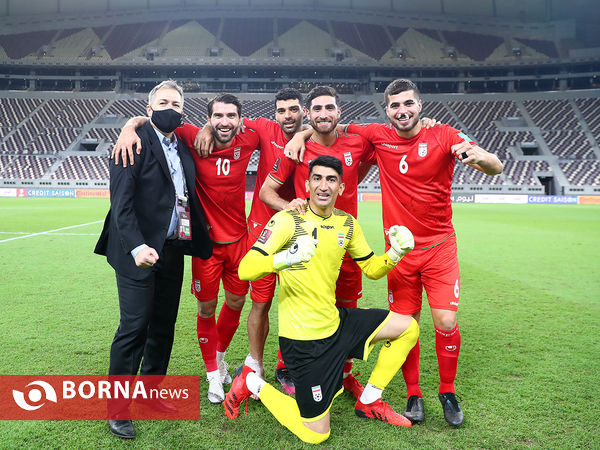 دیدار تیم های ملی فوتبال ایران و عراق