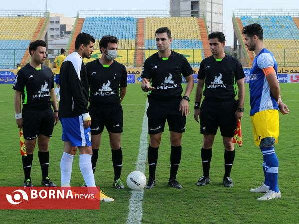 دیدار تیم های فوتبال صنعت نفت - شمس آذر قزوین