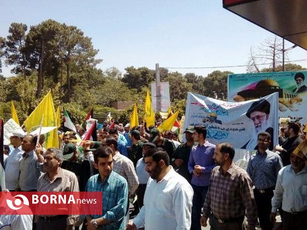 راهپیمایی روز جهانی قدس در پاکدشت