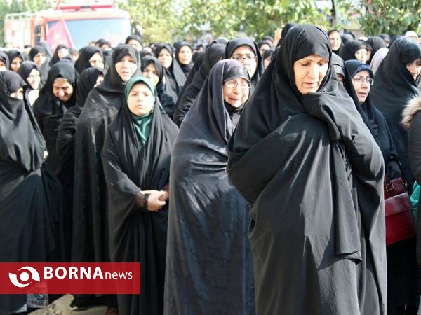 پیاده‌روی جاماندگان اربعین در شهرقدس