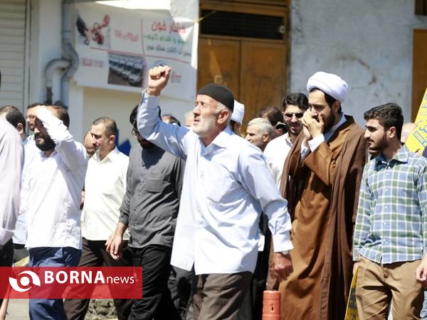 راهپیمایی روز قدس در رشت