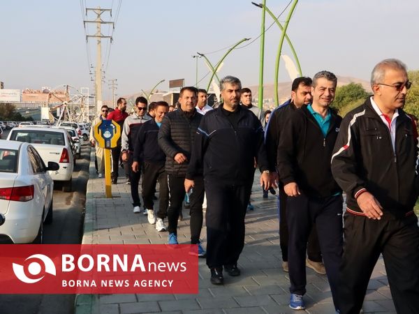 همایش پیاده روی و ورزش صبحگاهی جامعه ورزش آذربایجان‌غربی
