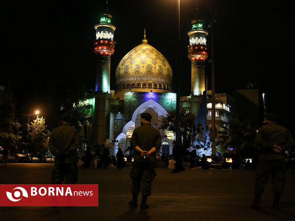 مراسم احیاء شب بیست و یکم ماه رمضان در "میدان فلسطین تهران"