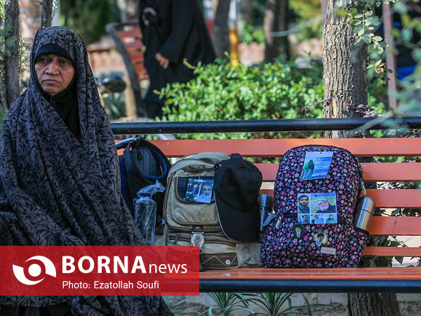 بدرقه زائران اربعین در اراک 