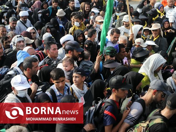 دلدادگان حسینی مرز شلمچه