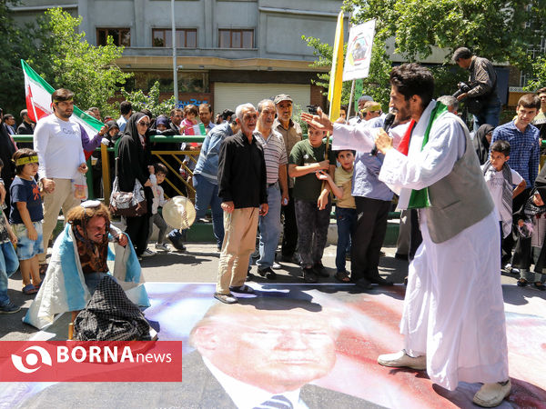 راهپیمایی روز جهانی قدس در تهران (۱)