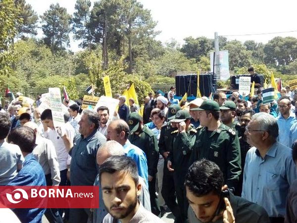 راهپیمایی روز جهانی قدس در پاکدشت
