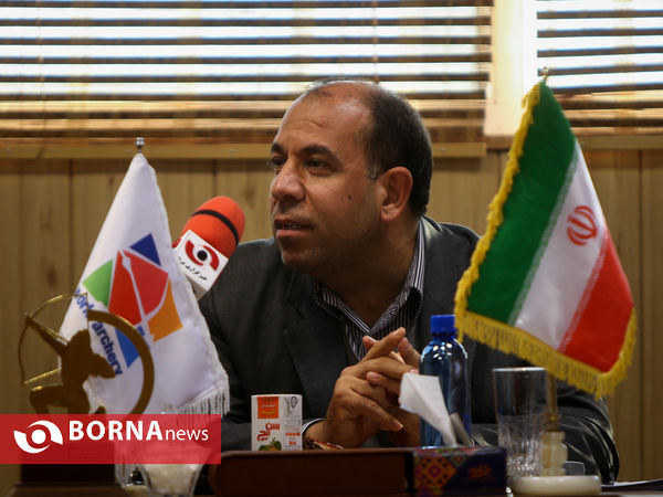 نشست خبری رییس فدراسیون تیر و کمان