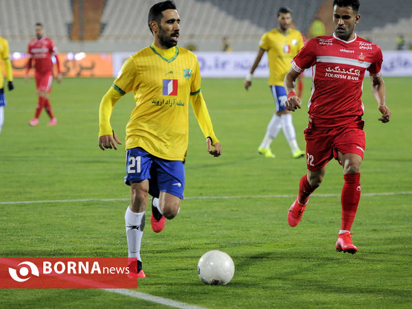 دیدار تیم های فوتبال پرسپولیس -صنعت نفت