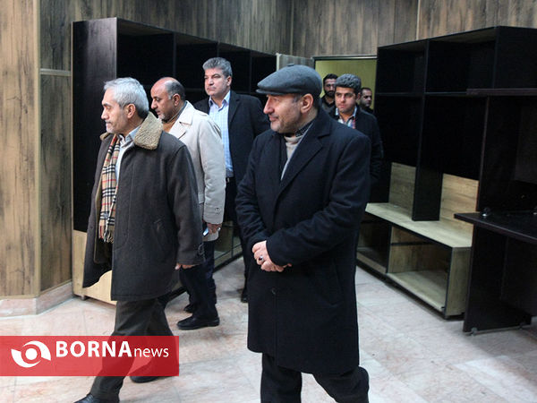 بازدید سرپرست باشگاه پرسپولیس از ورزشگاه قدس