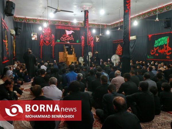 حال و هوای شب ششم محرم در خرمشهر