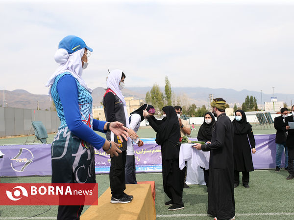 اختتامیه اولین دوره مسابقات آنلاین تیراندازی با کمان استان تهران