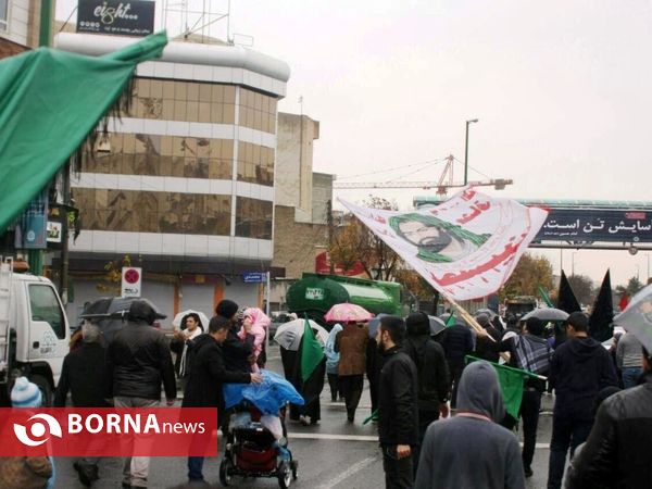 مراسم پیاده روی روز اربعین در تهران- 3