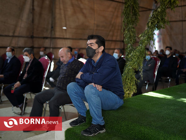 چهلمین روز خاکسپاری شهدای گمنام وزارت ورزش و جوانان