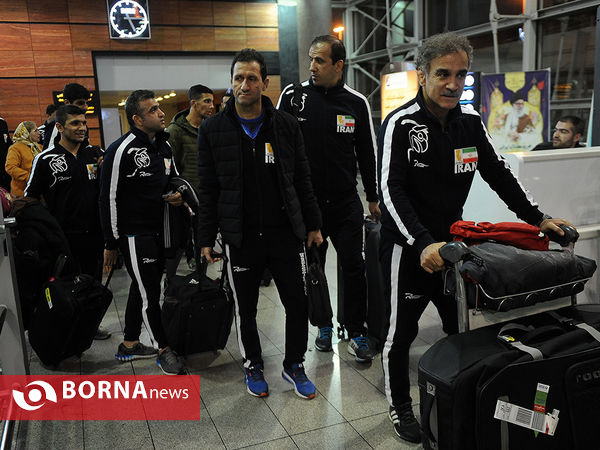 ازگشت تیم ملی کشتی فرنگی زیر 23 سال از مسابقات آسیایی