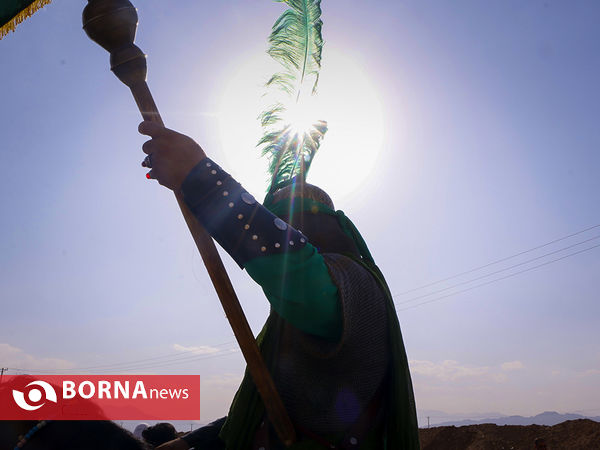 تعزیه کاروان ورود به کربلا در نوش آباد کاشان