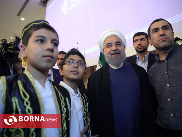 دیدار دکتر روحانی با ایرانیان مقیم ترکیه