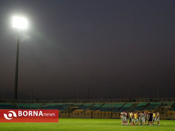 تمرین تیم فوتبال پرسپولیس تهران