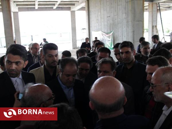 افتتاح پل ورودی غیر همسطح شهرستان قدس