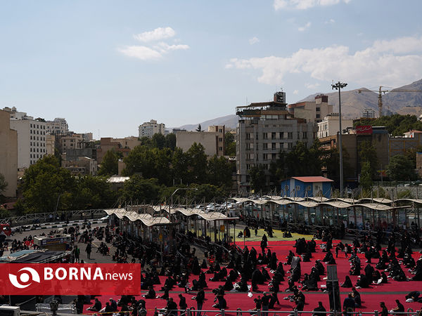 عزاداری روز تاسوعا در میدان تجریش - ۲