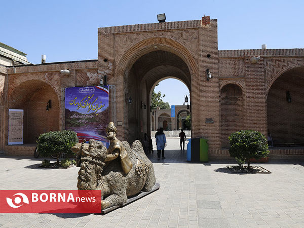 بازدید خبرنگاران از اماکن تاریخی شهر قزوین