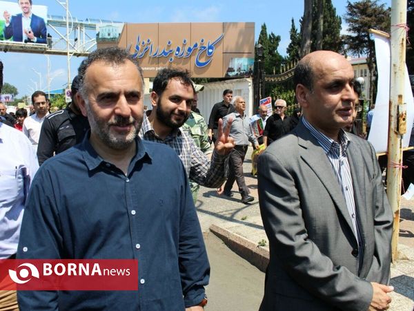 راهپیمایی روز جهانی قدس- بندر انزلی