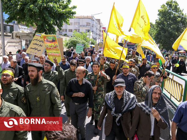 راهپیمایی روز جهانی قدس در تهران (۱)