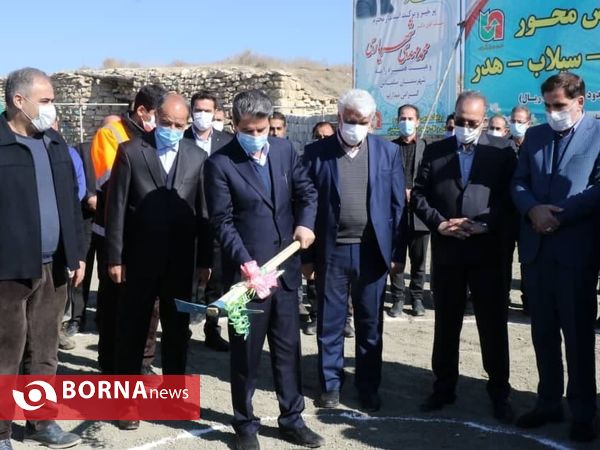 افتتاح پروژه‌های دهه فجری در سلماس