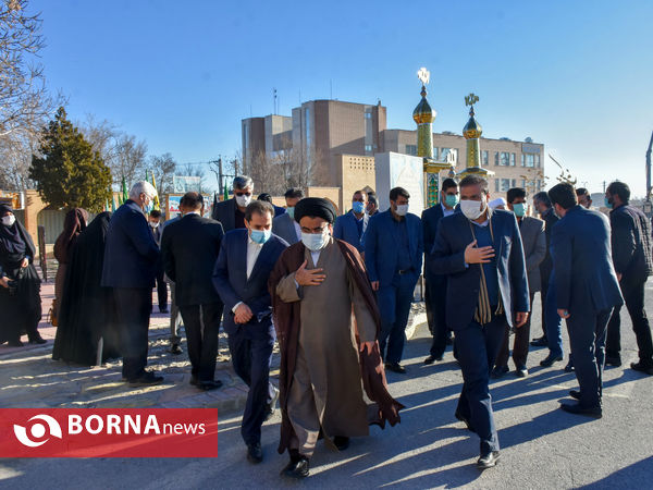 گلباران گلزار شهدای اراک