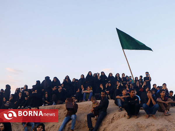 تعزیه کاروان ورود به کربلا در نوش آباد کاشان