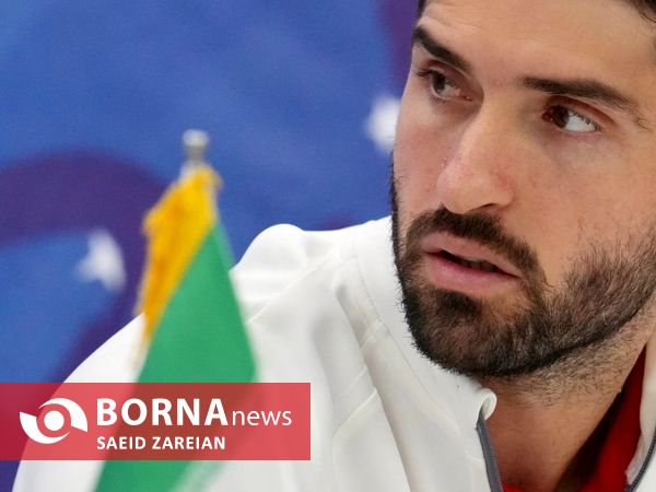 کنفرانس مطبوعاتی بازیکنان تیم ملی فوتبال ایران