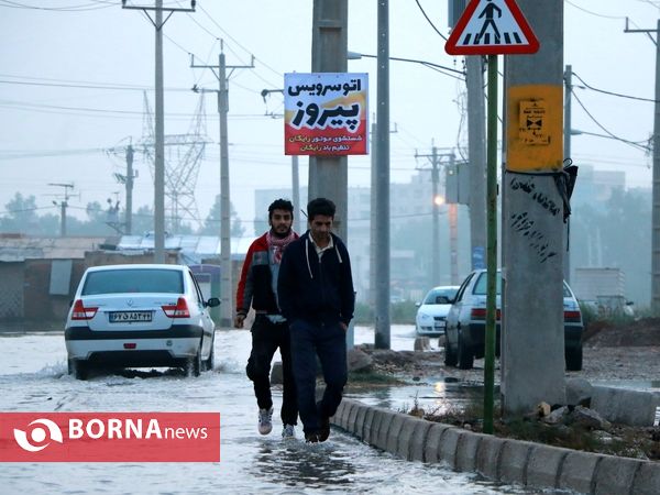 آبادان سه روز بعد از بارندگی