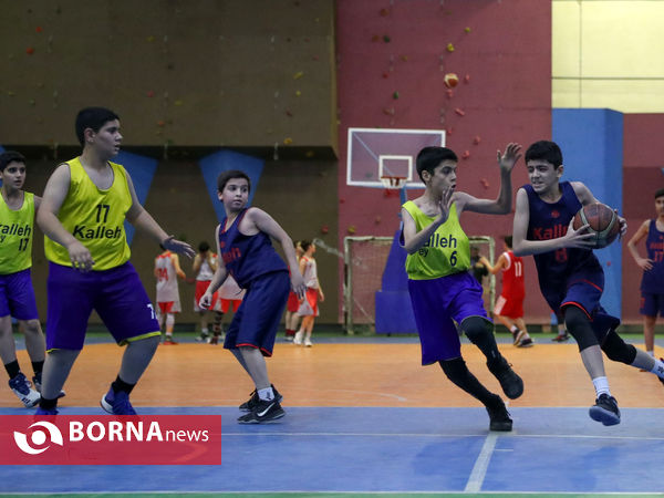 مسابقات مینی بسکتبال محلات تهران