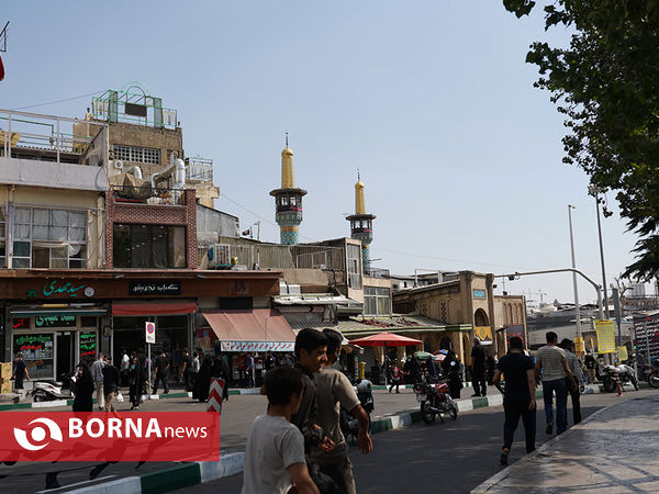 عزاداری روز تاسوعا در میدان تجریش - ۲