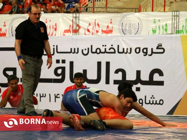 مرحله گروهی رقابت های کشتی خردسالان کشور گروه چهار- آبادان