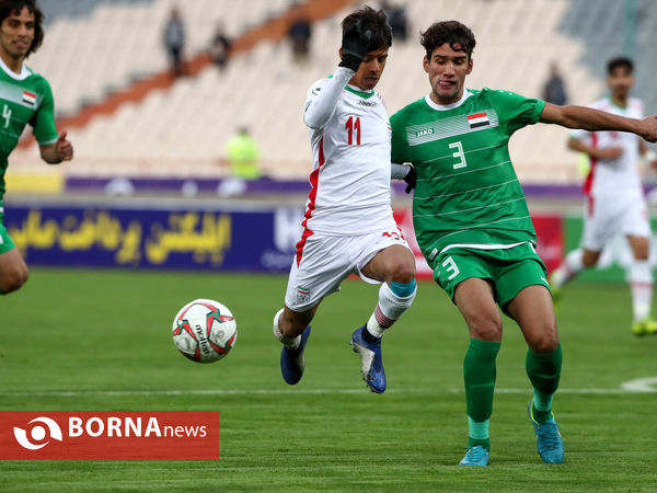 دیدار تیم های المپیک ایران - عراق