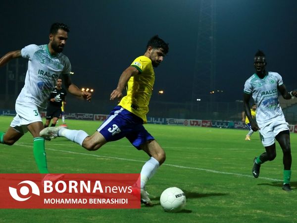 دیدار تیم های فوتبال صنعت نفت - آلومینیوم