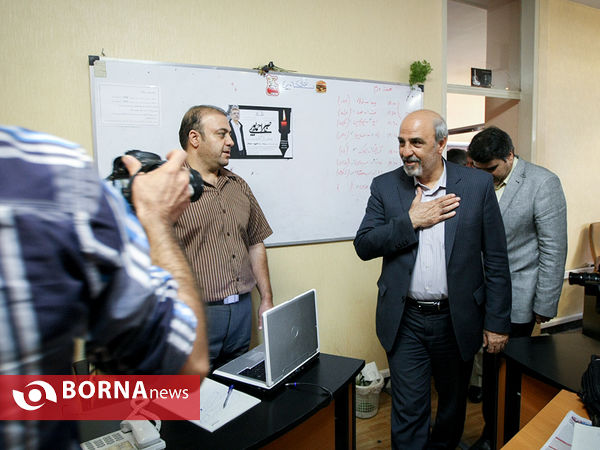بازدید وزیر ورزش و جوانان از موسسه خبر