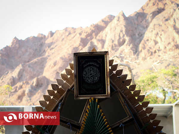مراسم روز هشتم ماه محرم در روستای هفتهر - یزد