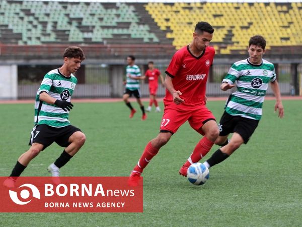 دیدار تیم های فوتبال جوانان سپیدرود رشت_ کیان نوین نوشهر