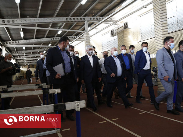 حضور وزیر ورزش و جوانان در جمع پیشکسوتان و ورزشکاران دومیدانی