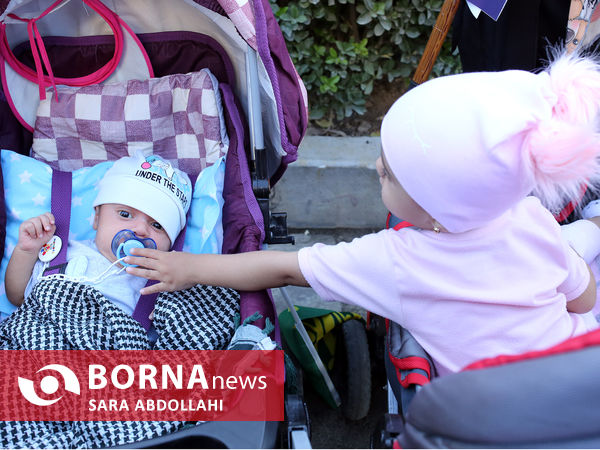 پیاده روی جاماندگان اربعین در تهران