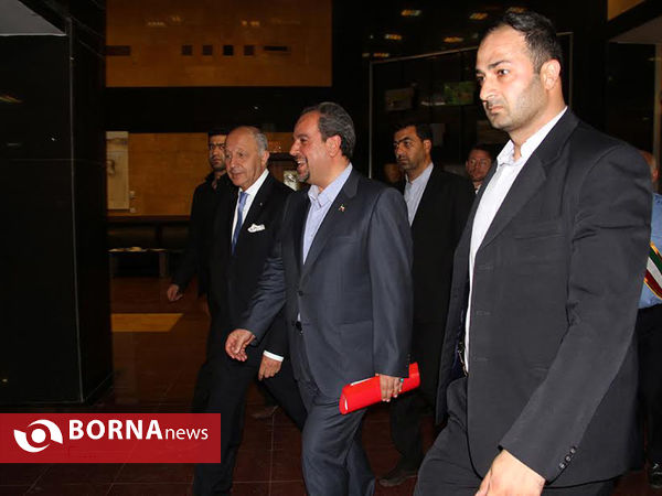 دیدار فابیوس و ظریف